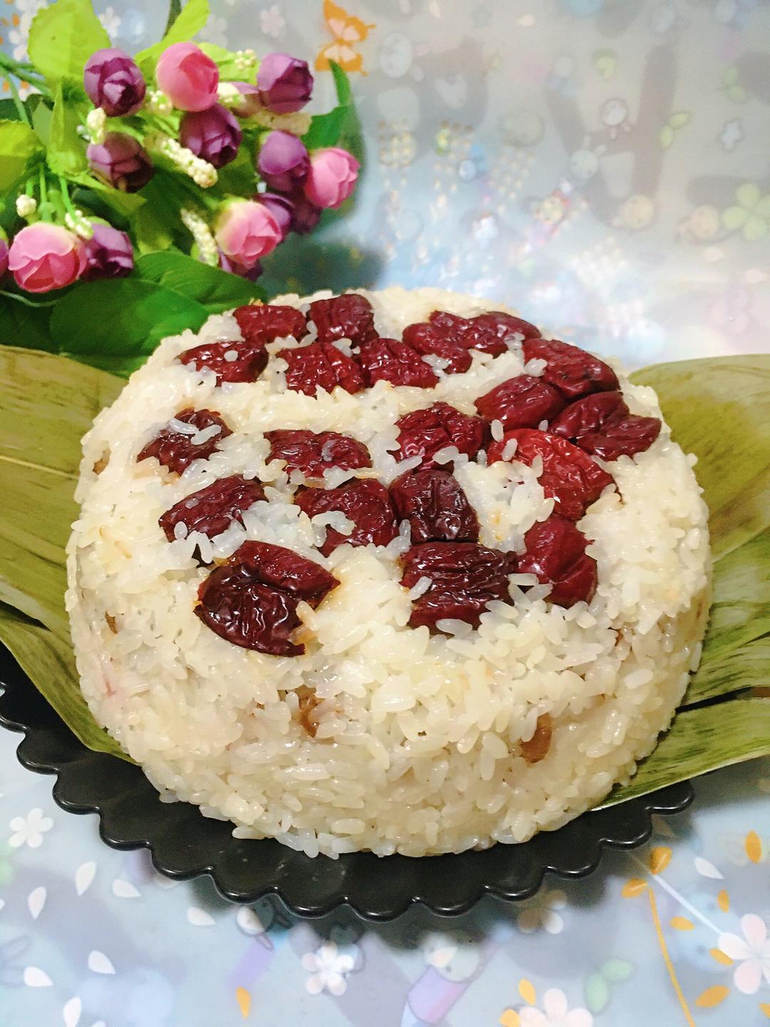 粽叶糯米饭的做法