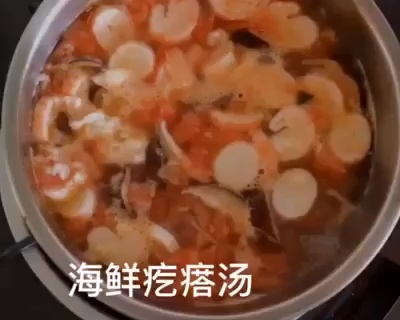 海鲜疙瘩汤