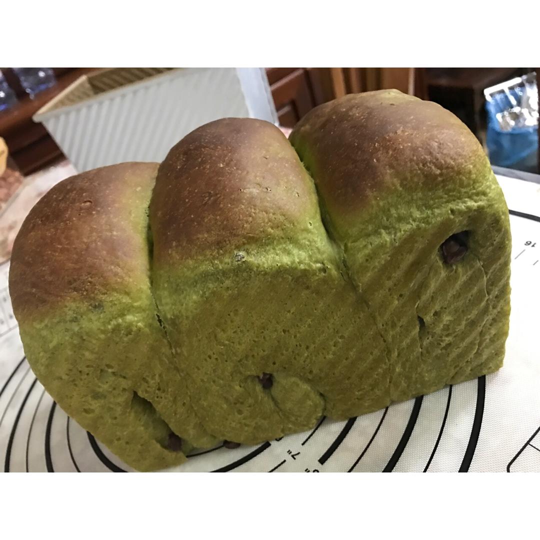 抹茶红豆吐司（详述手揉方法)