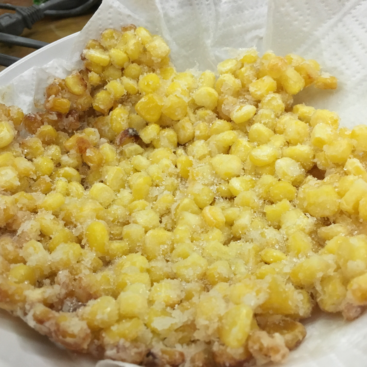 施施施亜辛做的黄金玉米烙