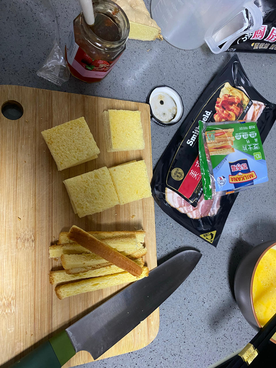 零翻车的快手早餐：一口西多士