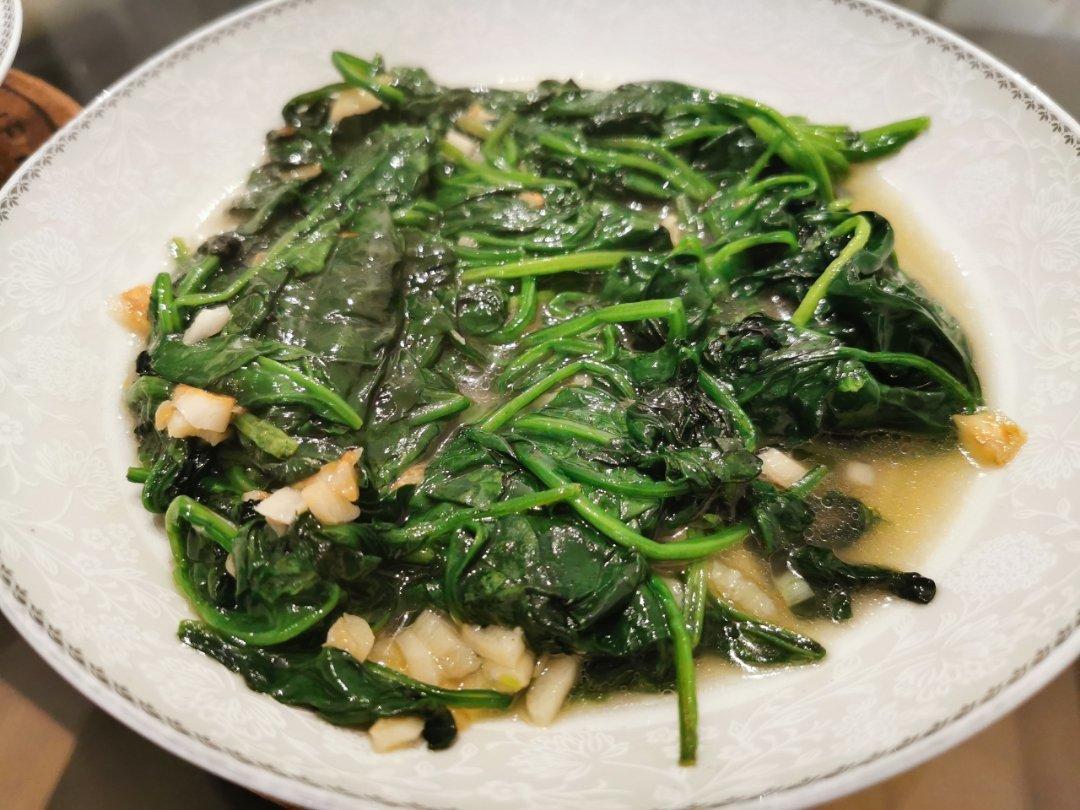 蒜泥菠菜