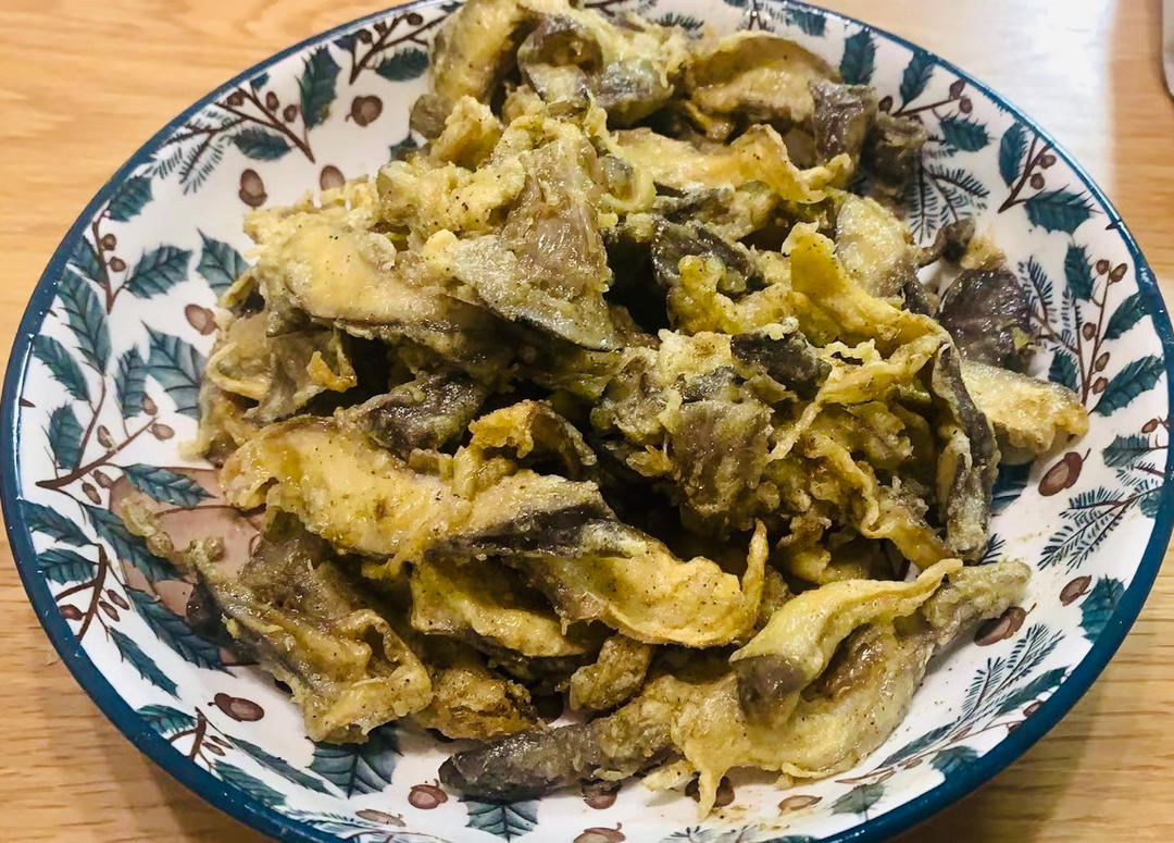 椒盐平菇