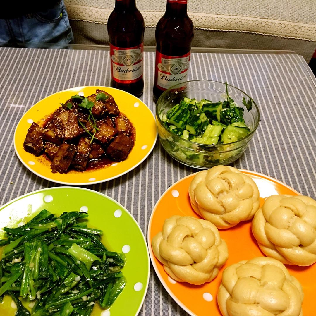 绣球馒头