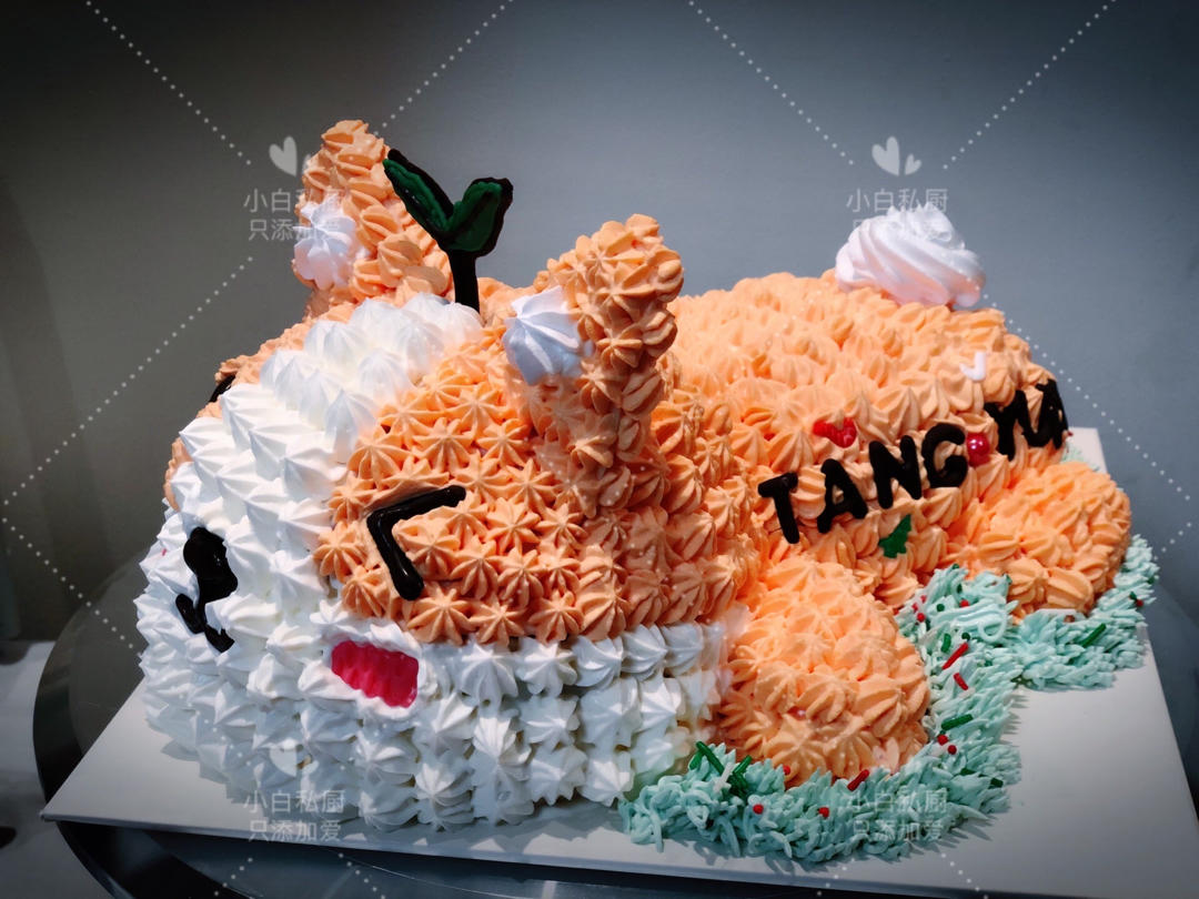 可爱造型生日蛋糕分享