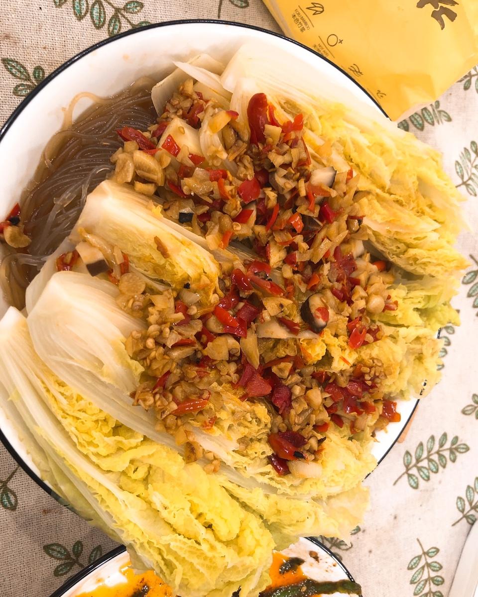 蒜蓉粉丝娃娃菜