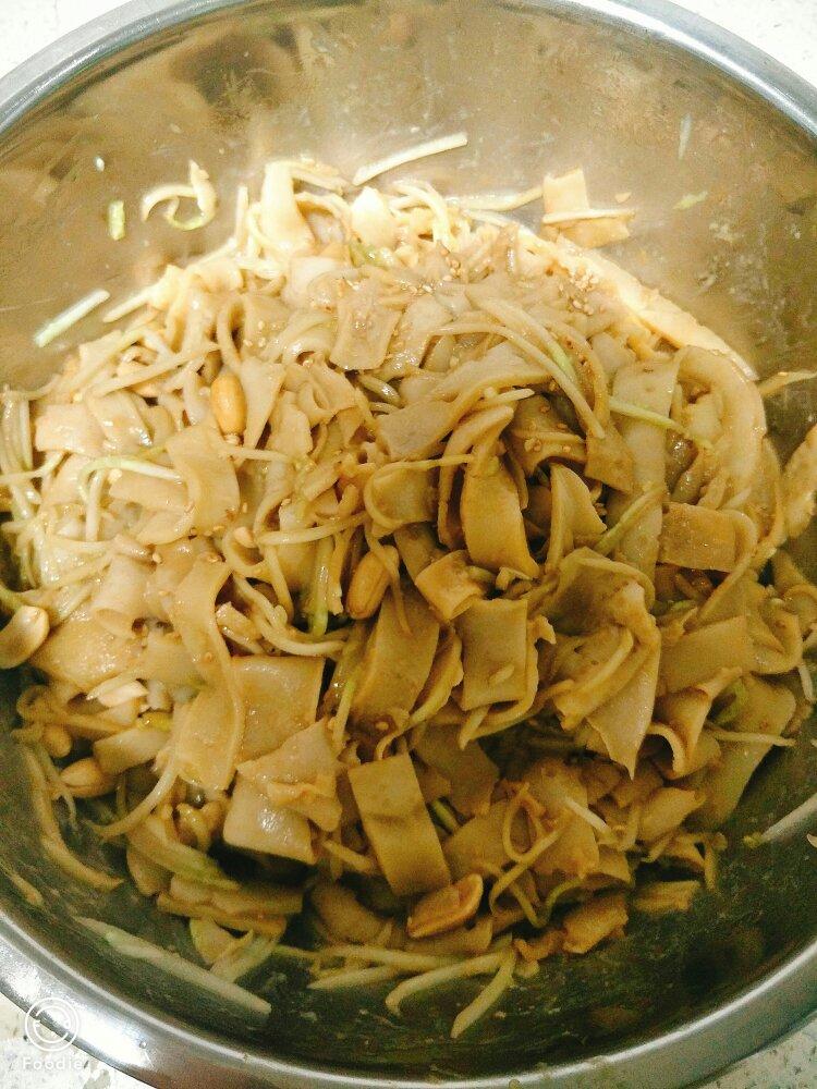 快手凉皮（附视频。不洗面筋。）