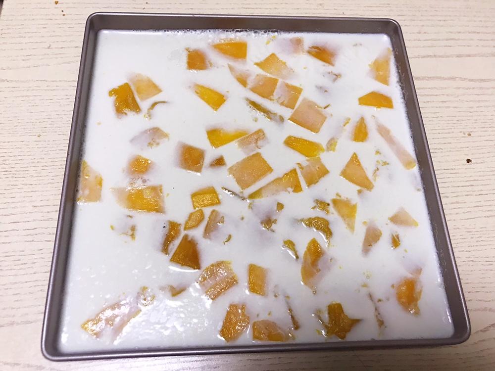 芒果椰汁糕