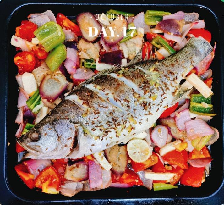 地中海香料烤鱼