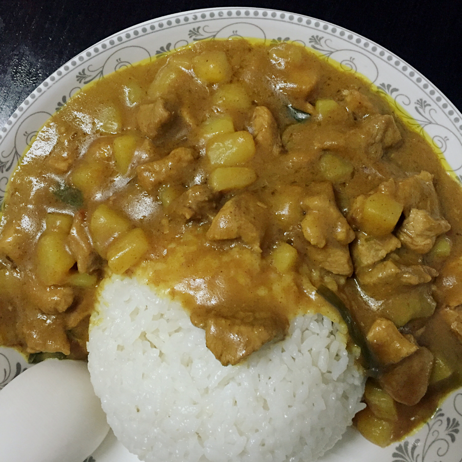 咖喱猪肉饭