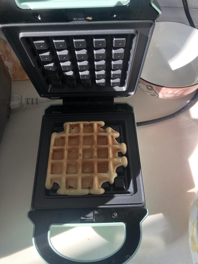 拒绝泡打粉的华夫饼方子