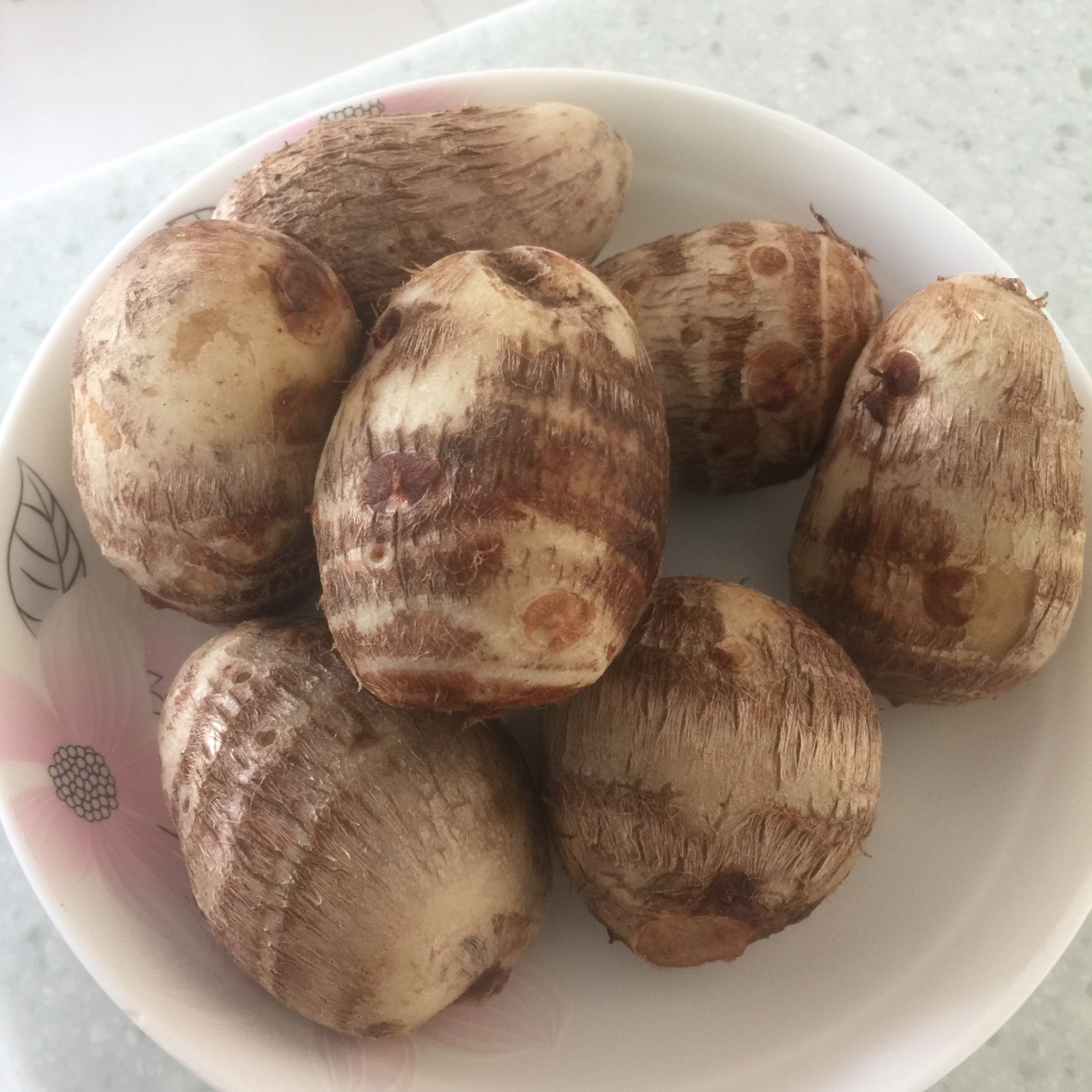 蒸毛芋头