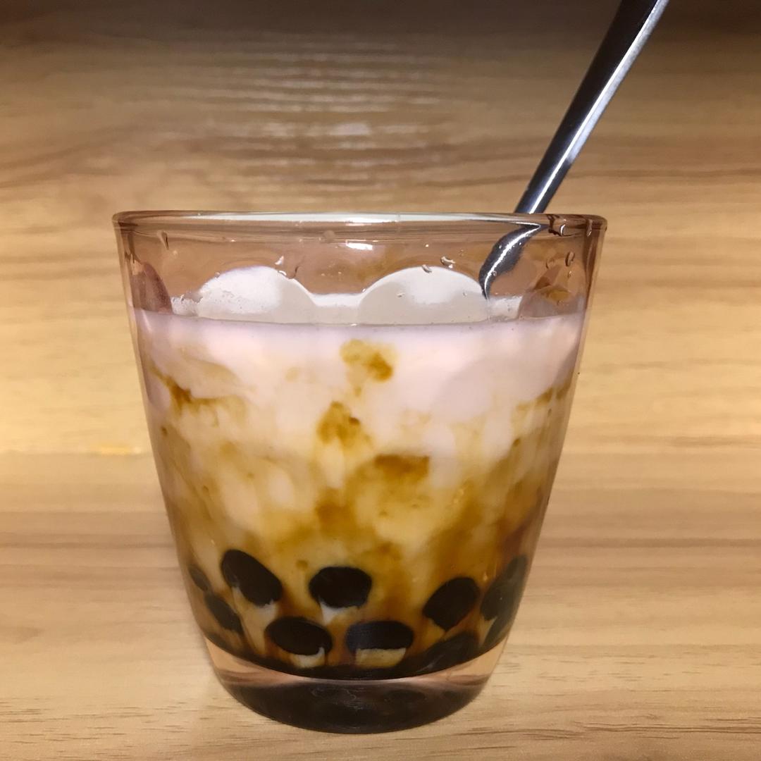 小细胳膊2做的香缇珍珠奶茶泡芙