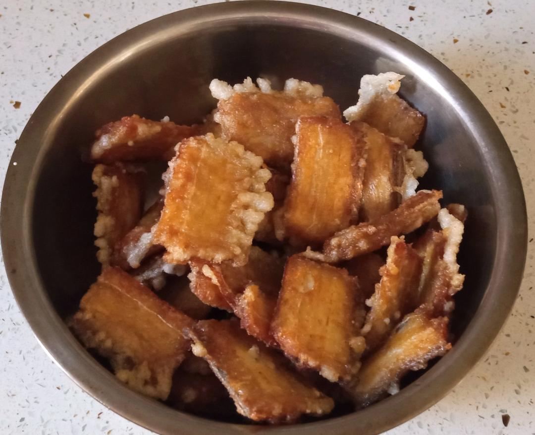 干炸带鱼