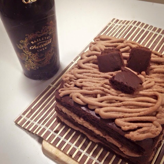 kuma爱的果酱做的蒙布朗风栗子蛋糕