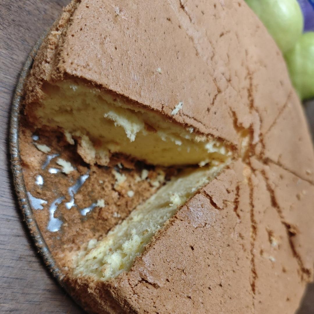 超柔软6寸戚风蛋糕(附8寸配方)零失败 超详细‼️含操作视频