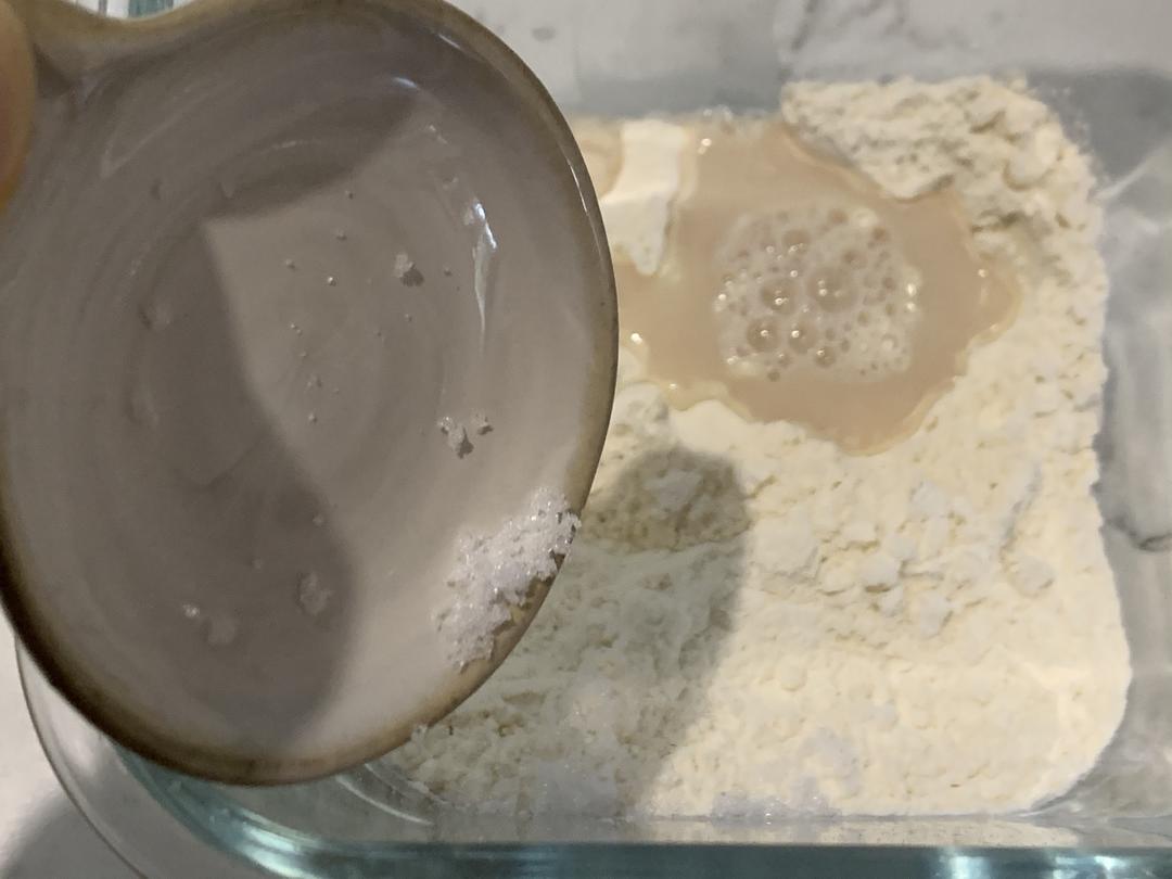 纯奶手撕吐司的做法 步骤1