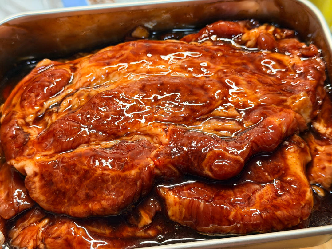 自制叉烧酱的叉烧肉