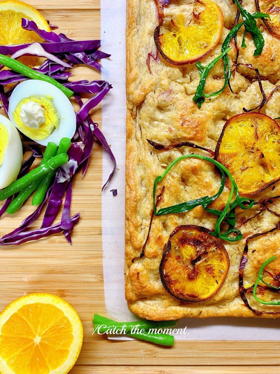 茴香籽香橙佛卡夏（Vagen&消耗橄榄油）