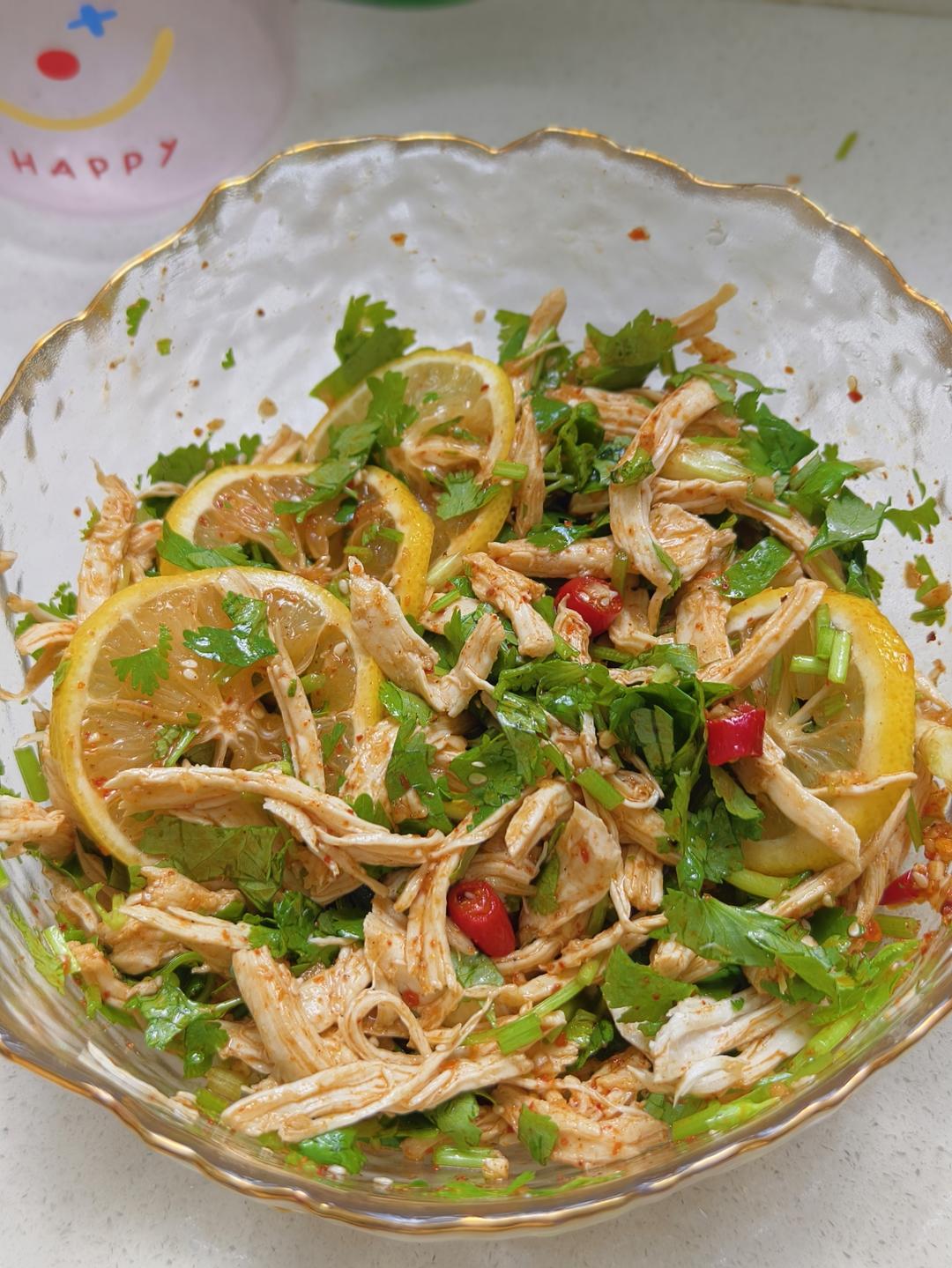 凉拌鸡胸肉丝🥳
