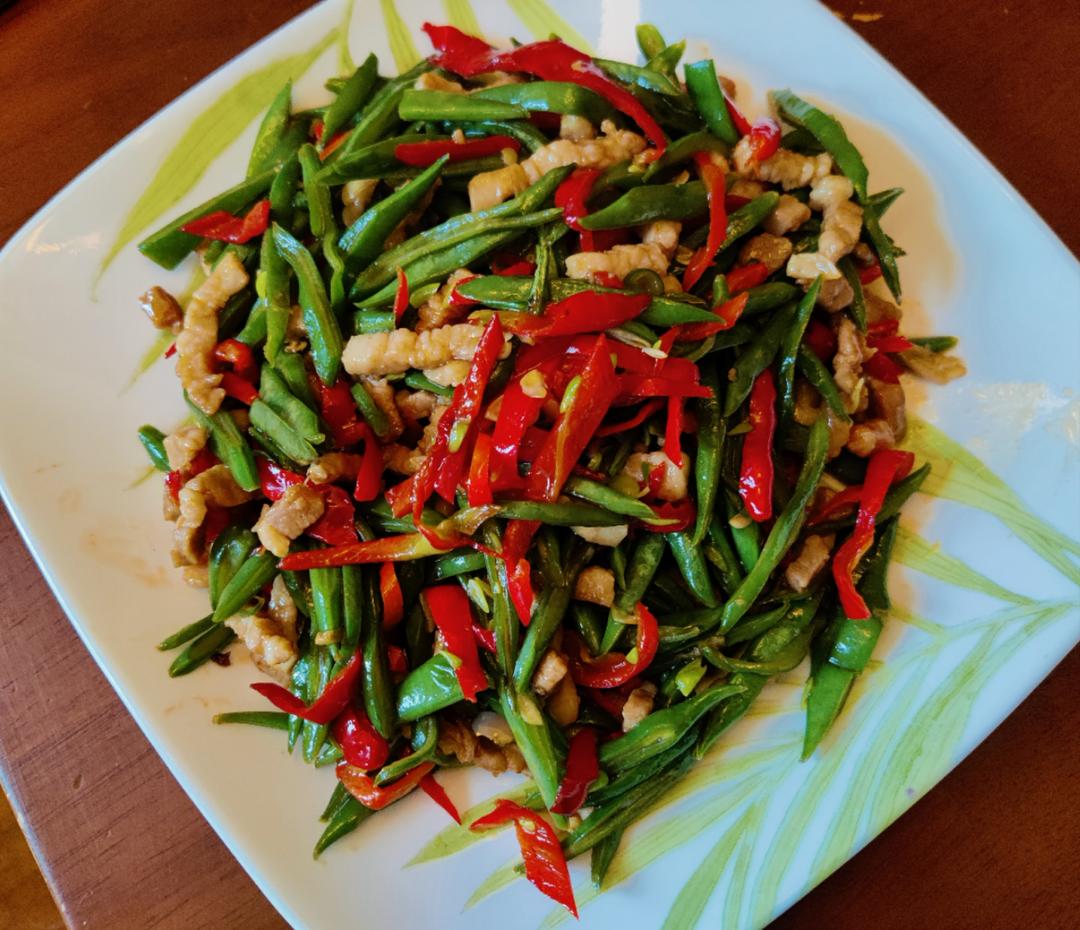 扁豆这样炒好吃