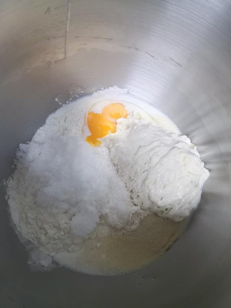 纯奶手撕吐司的做法 步骤1