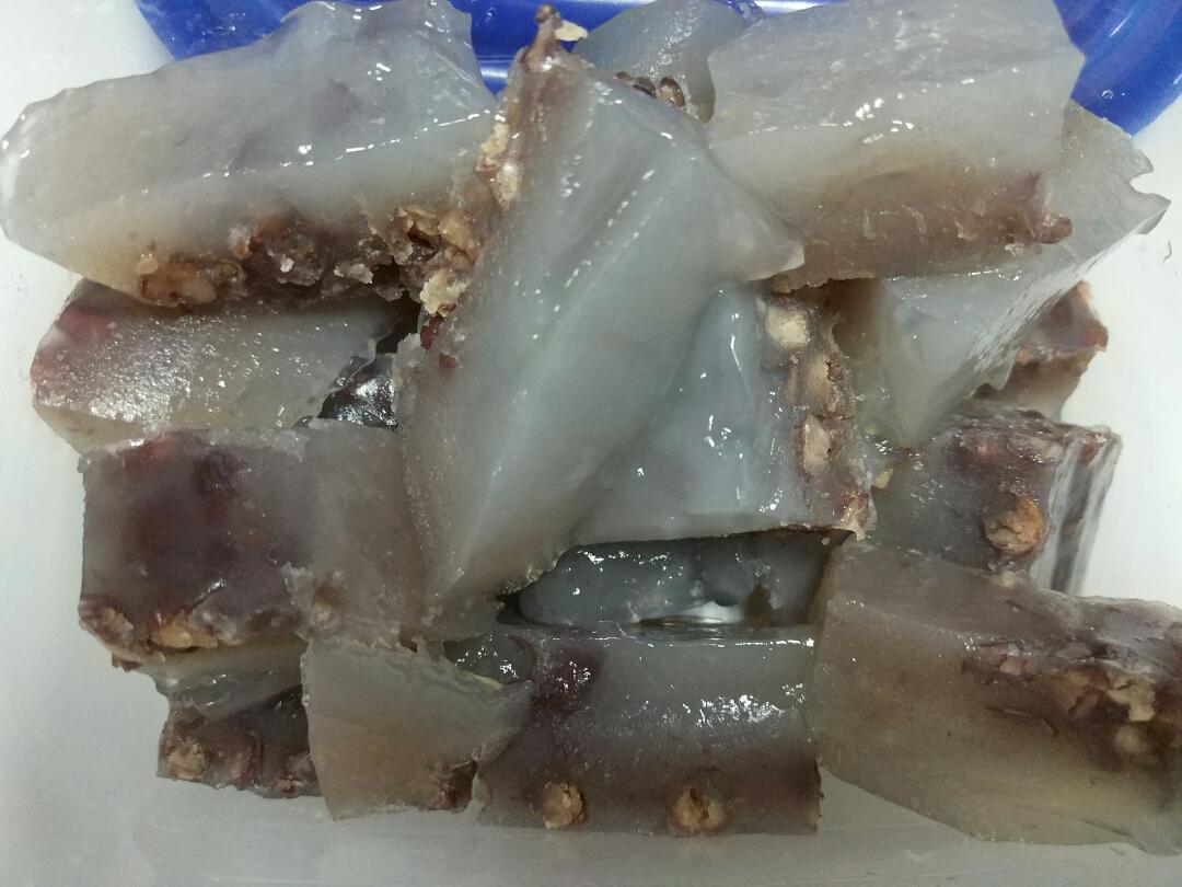 冰晶红豆马蹄糕