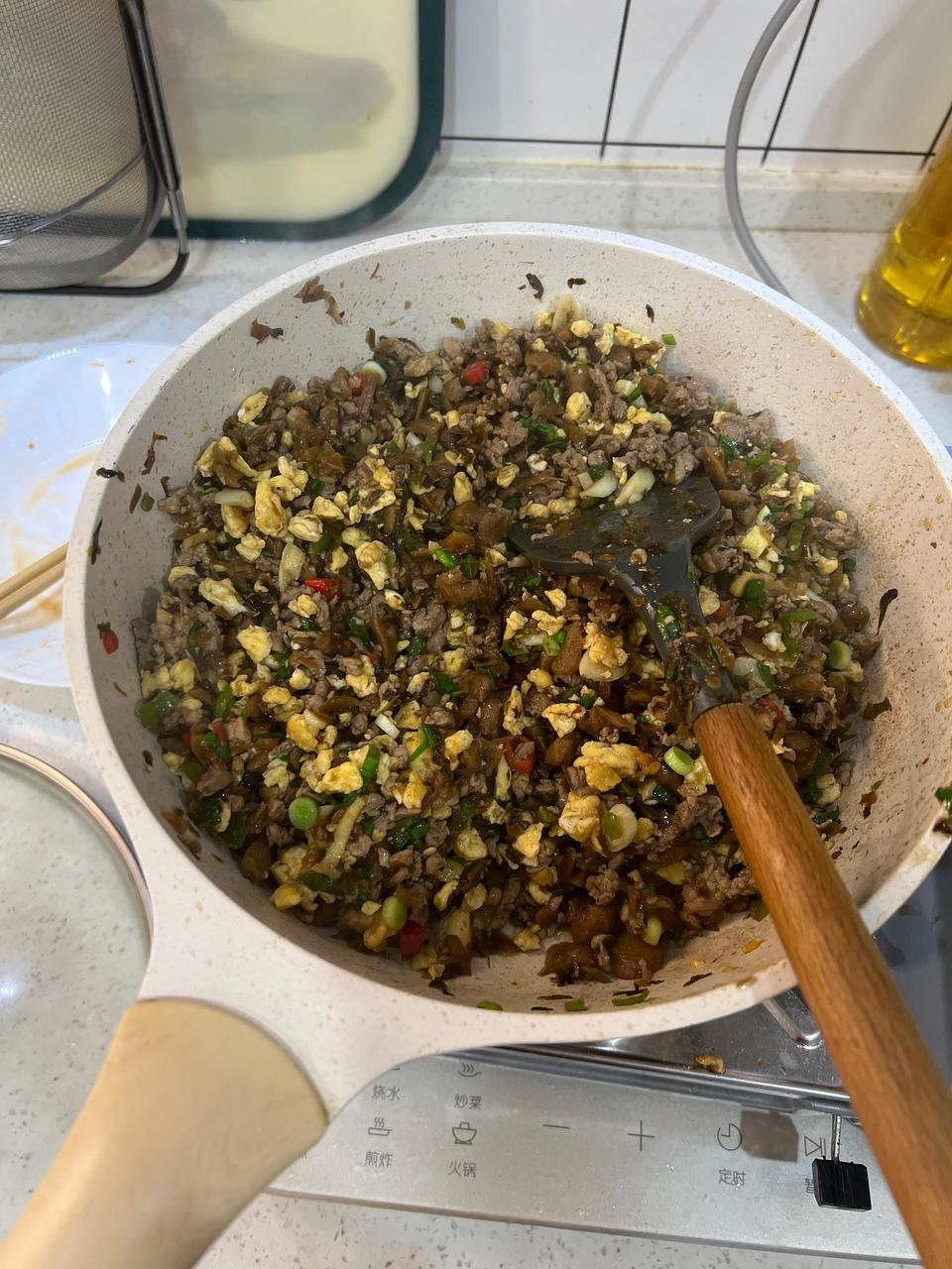 外婆菜炒五花肉