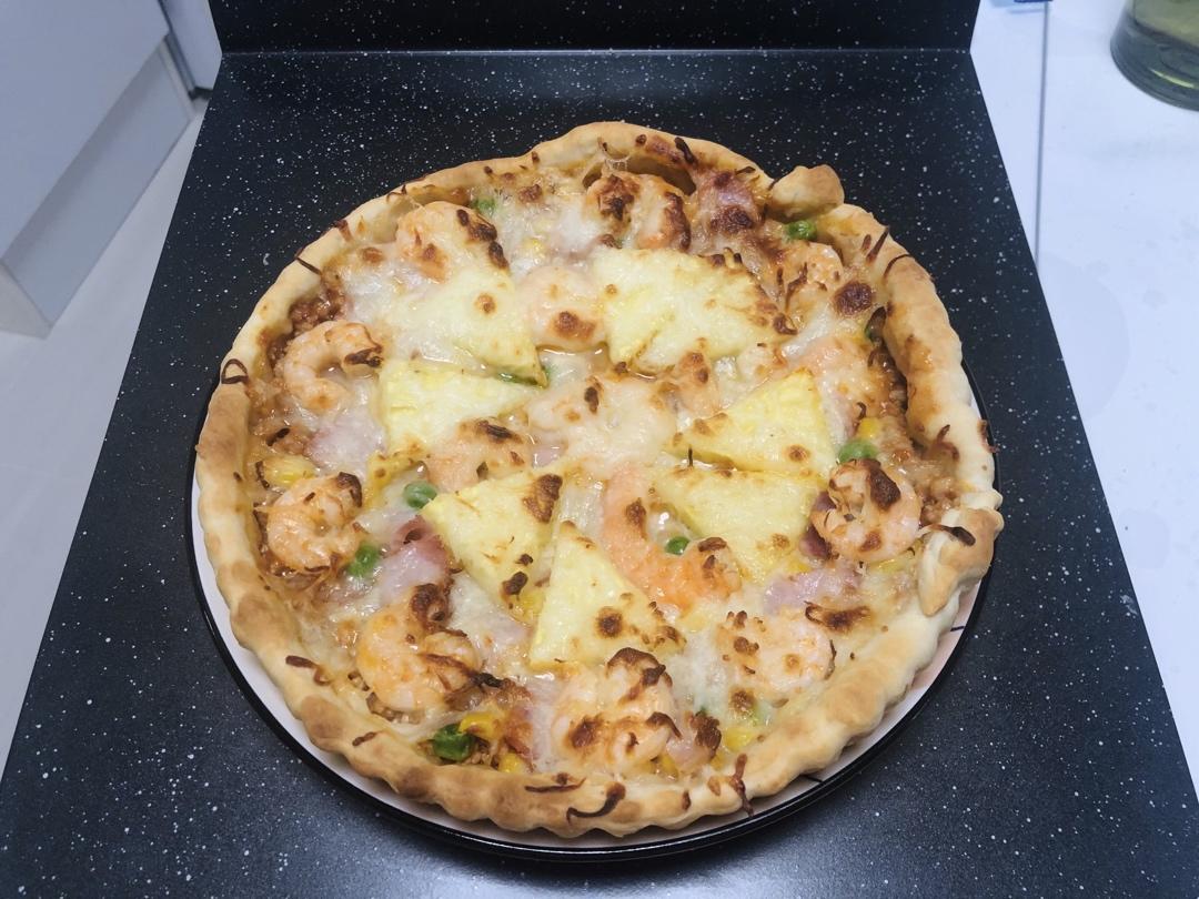 八寸披萨饼皮（四个）制作