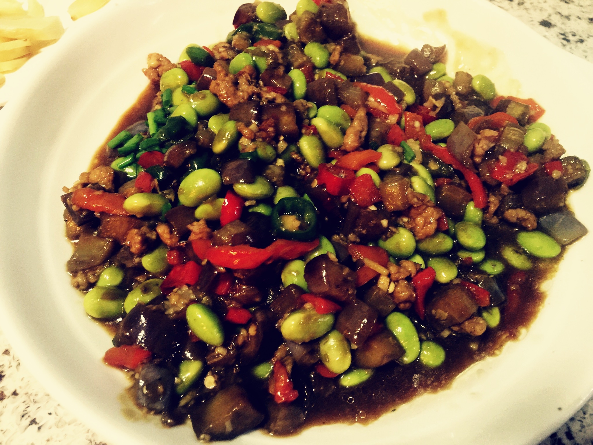 下饭菜系列—川香风味茄丁的做法