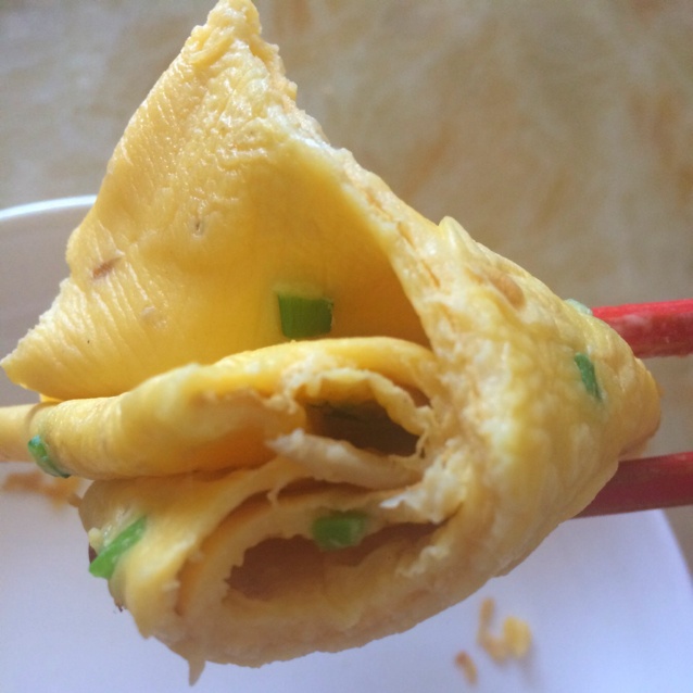 葱花鸡蛋饼