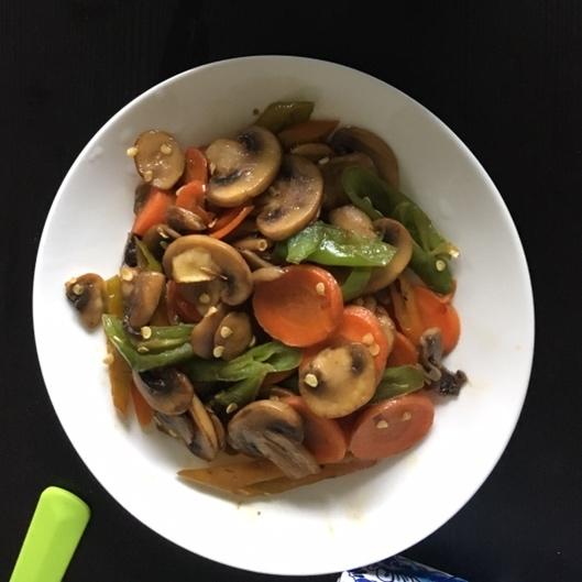 极好吃滴小炒口蘑