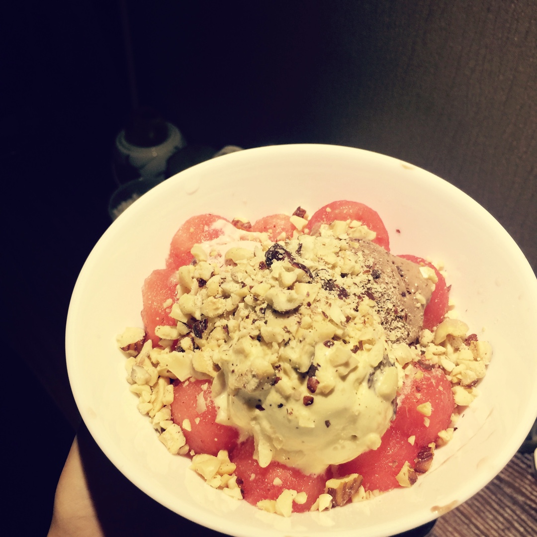 自制水果冰淇淋