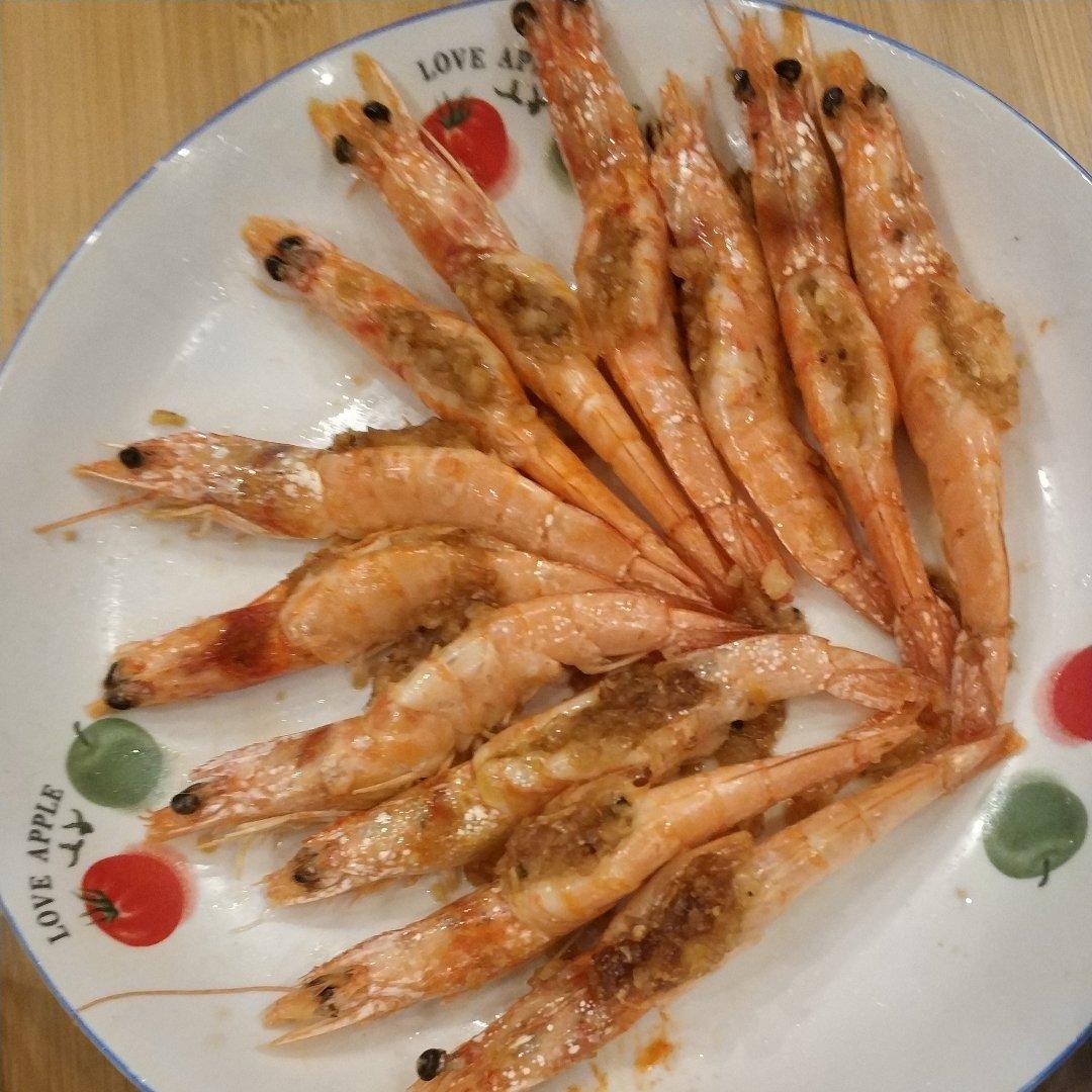 蒜蓉烤虾烤箱版