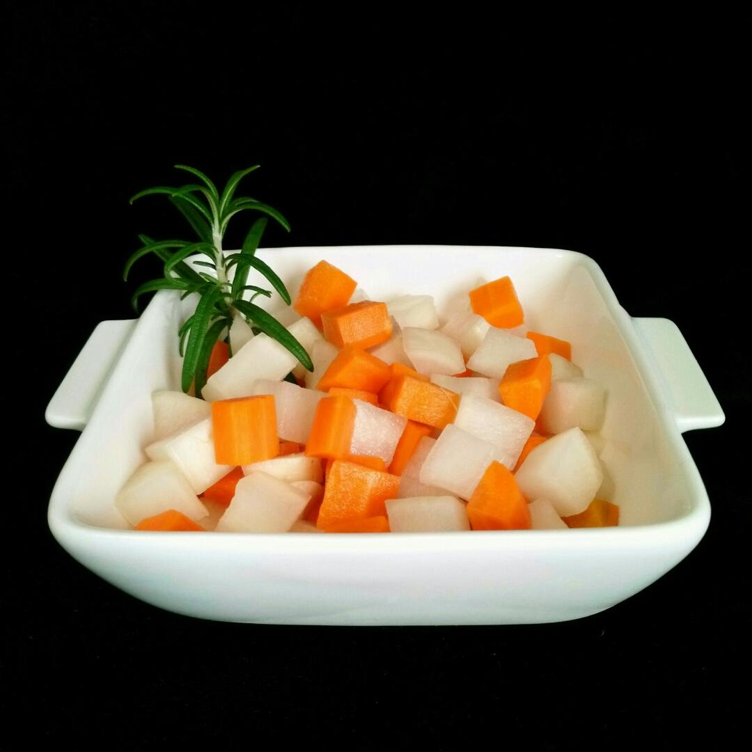 君君love烘焙做的脆爽萝卜丁(开胃小菜)