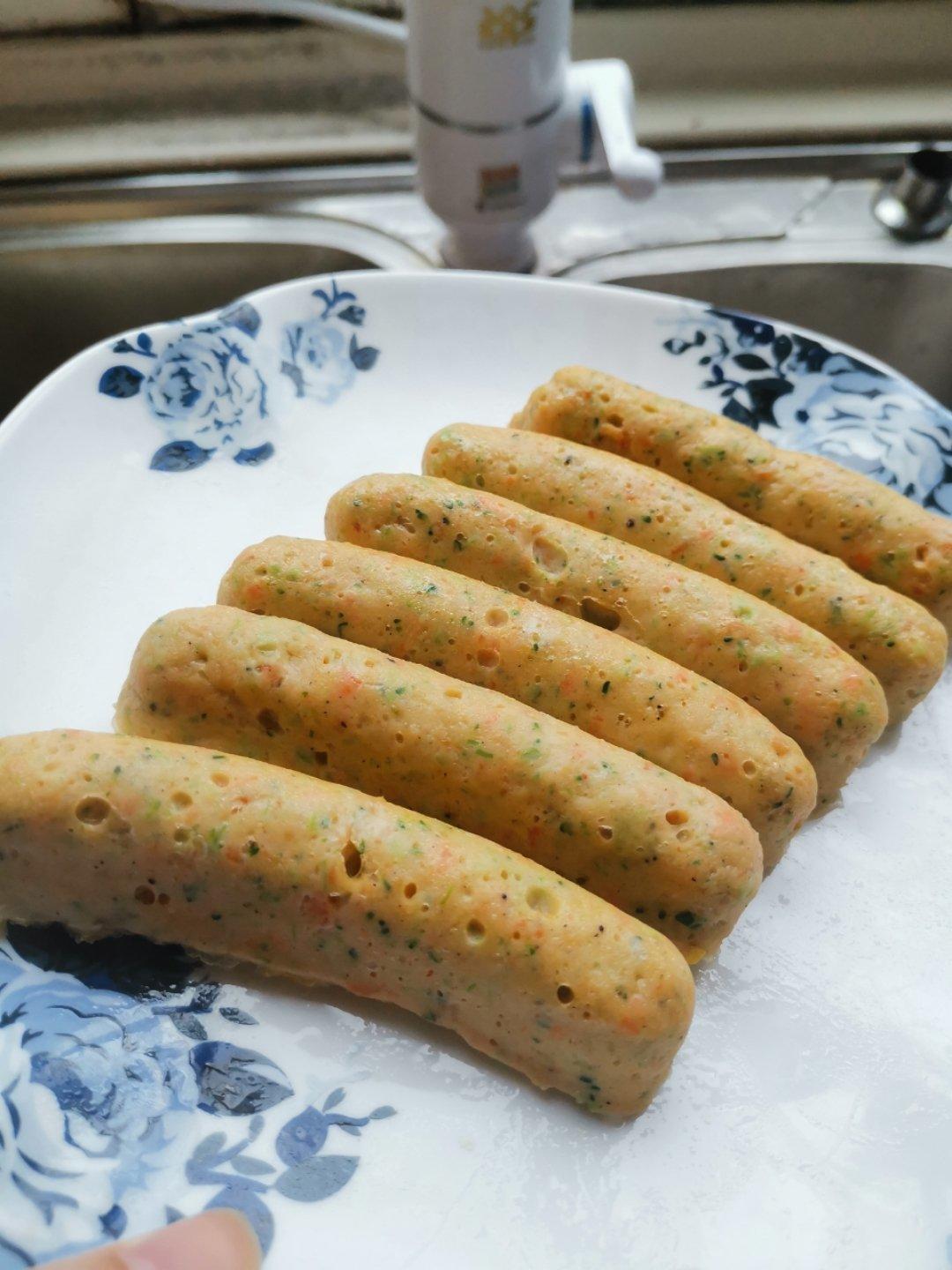 宝宝鲜虾胡萝卜肠