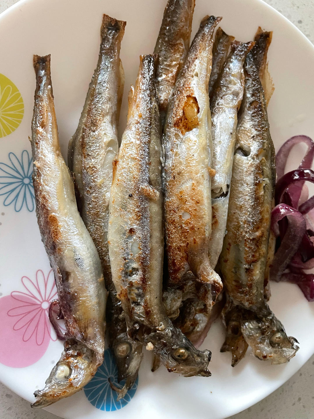 香煎椒盐多春鱼