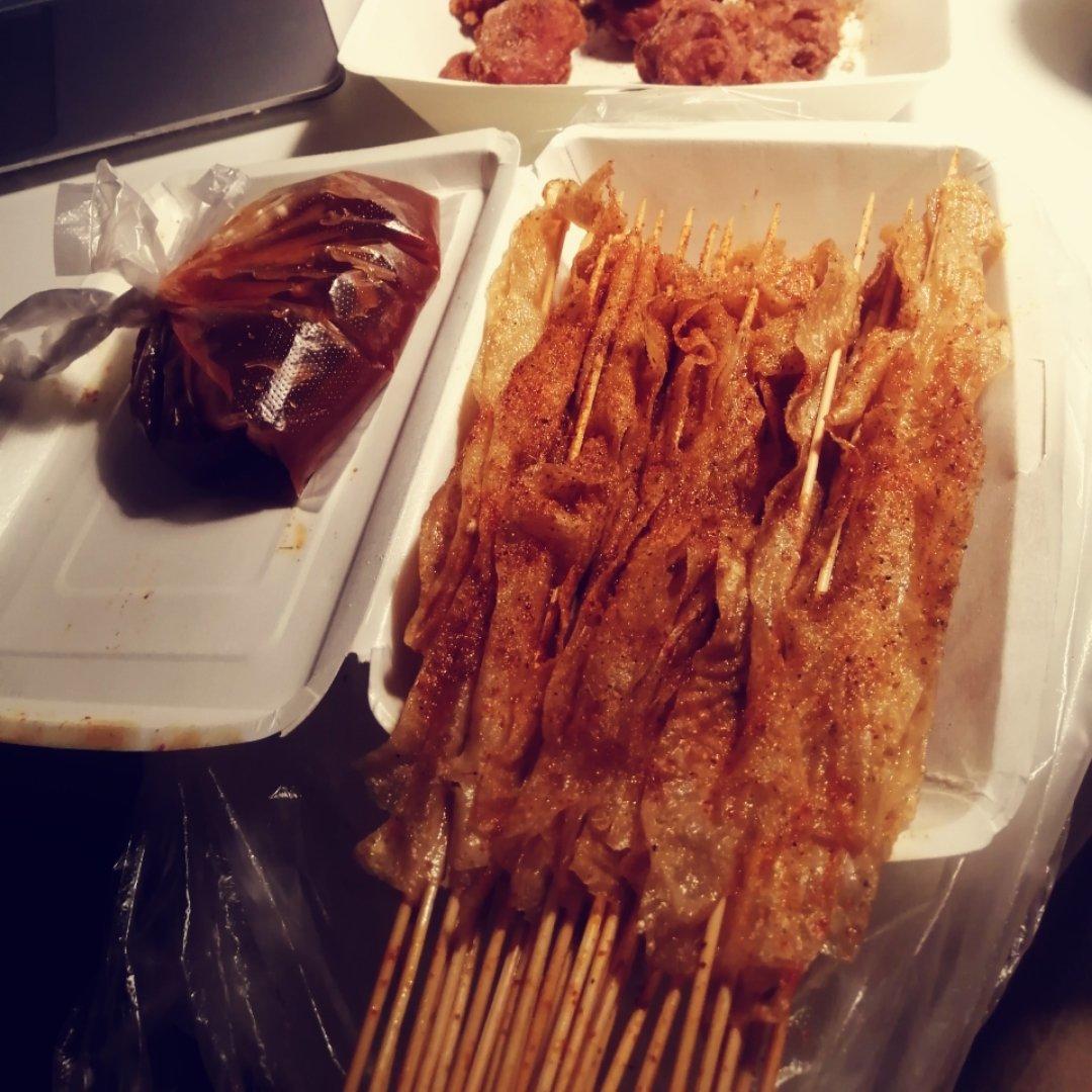 超快手火锅炸豆皮，低成本吃到爽