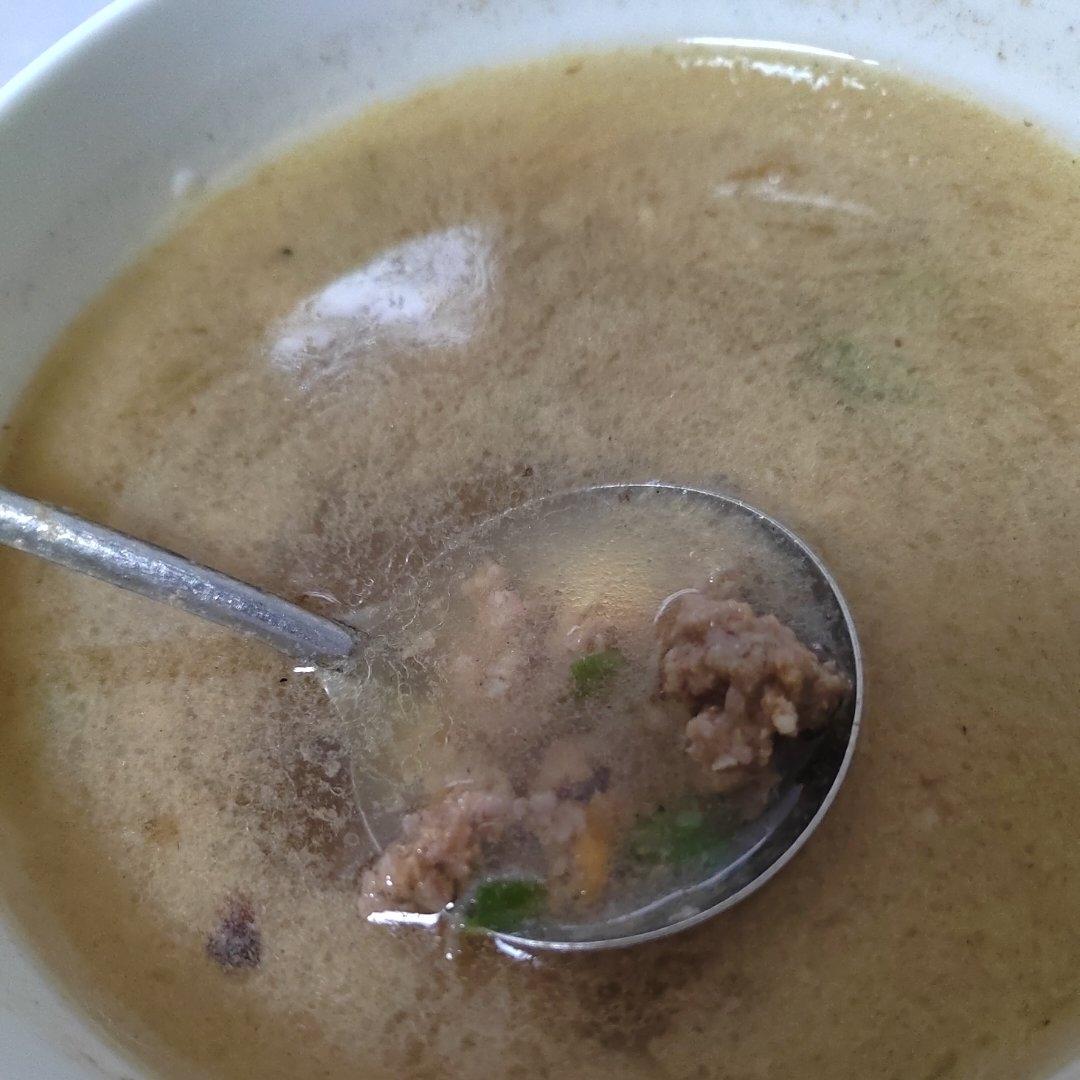百喝不腻的肉沫汤