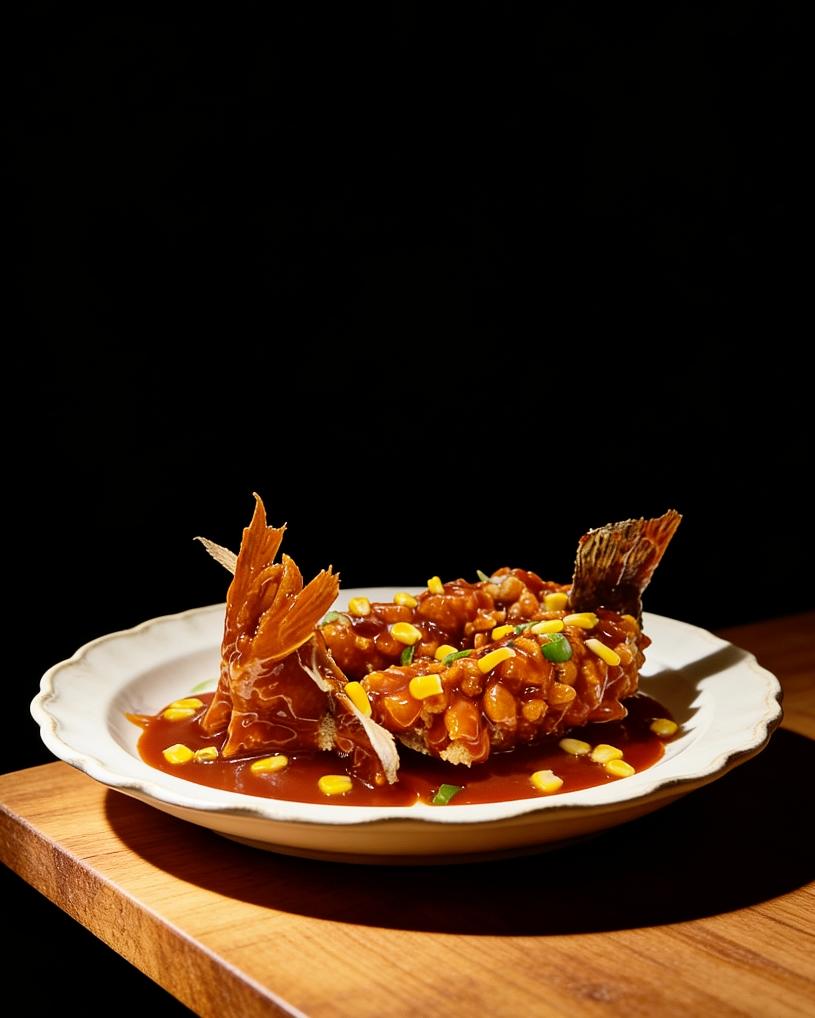 🪷松鼠桂鱼｜鳜鱼〔苏帮菜〕