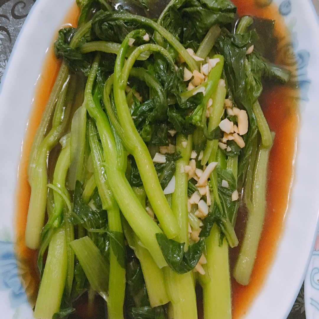 白灼菜心
