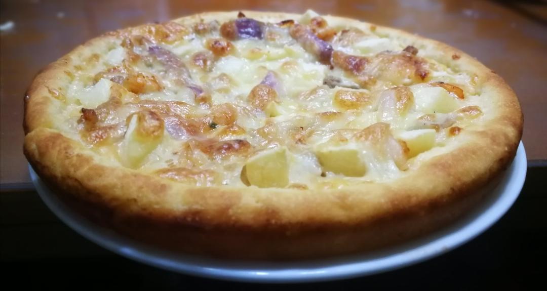 水果披萨（附带饼胚的做法）