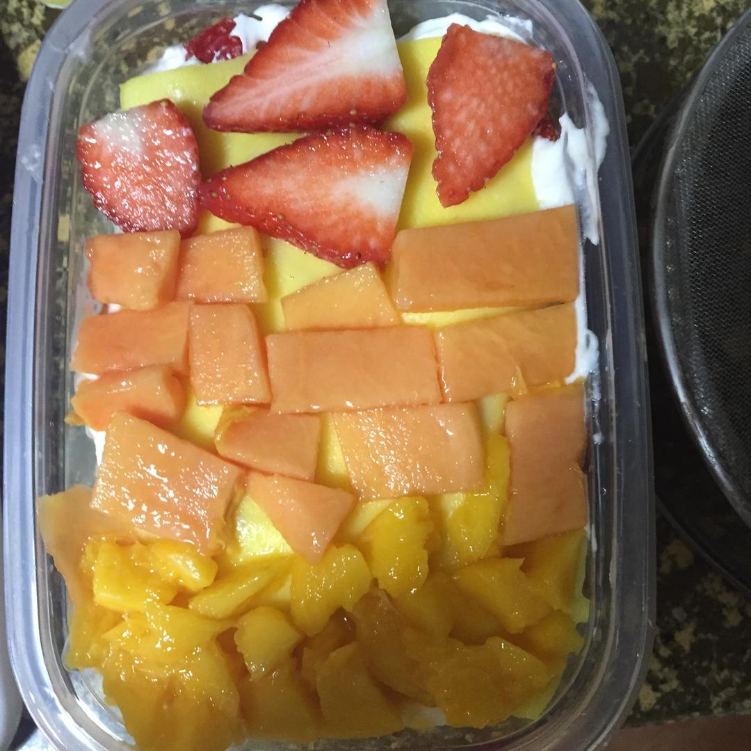 榴莲千层盒子(详细摊皮技巧)