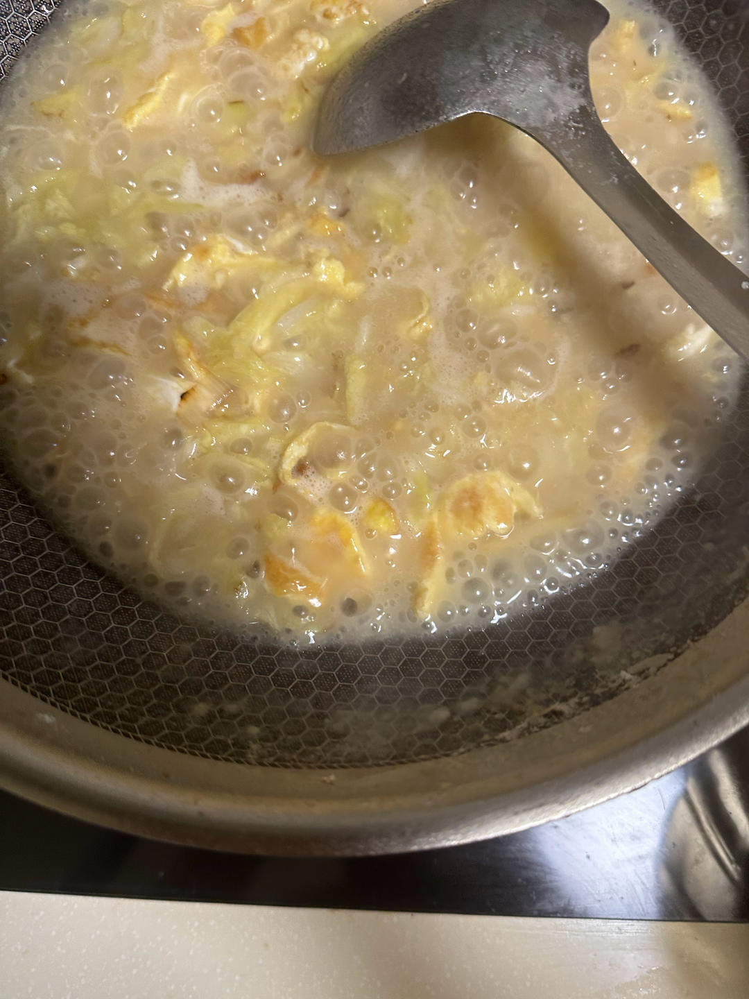 炝面白菜汤
