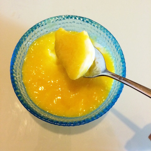 轻食版芒果椰奶布丁