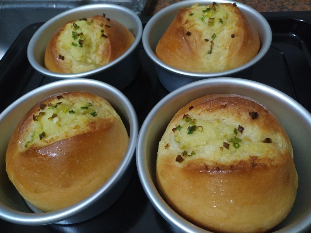 一次发酵，满屋飘香巨好吃的蒜香面包