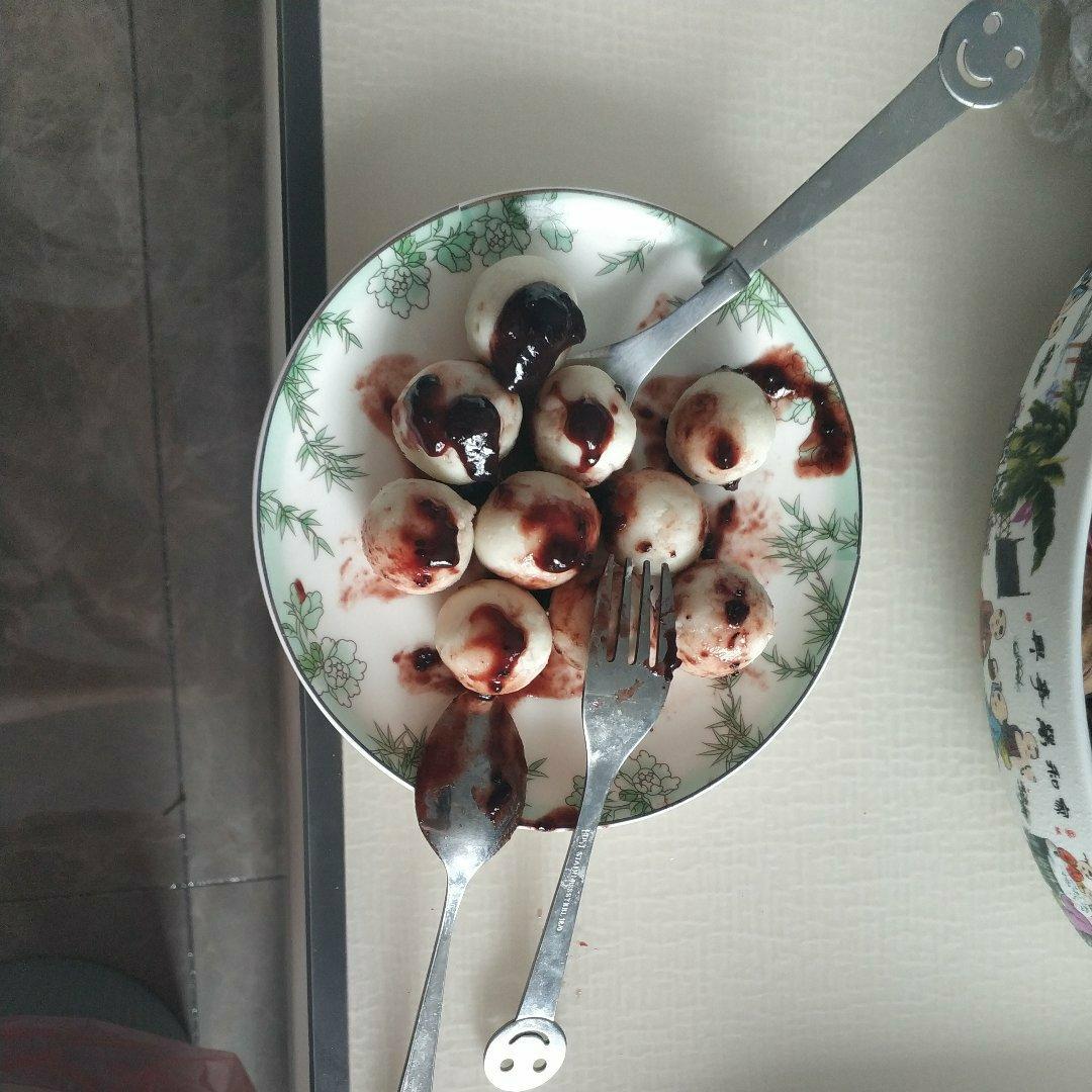 一口一口停不下来😋奶香蓝莓山药