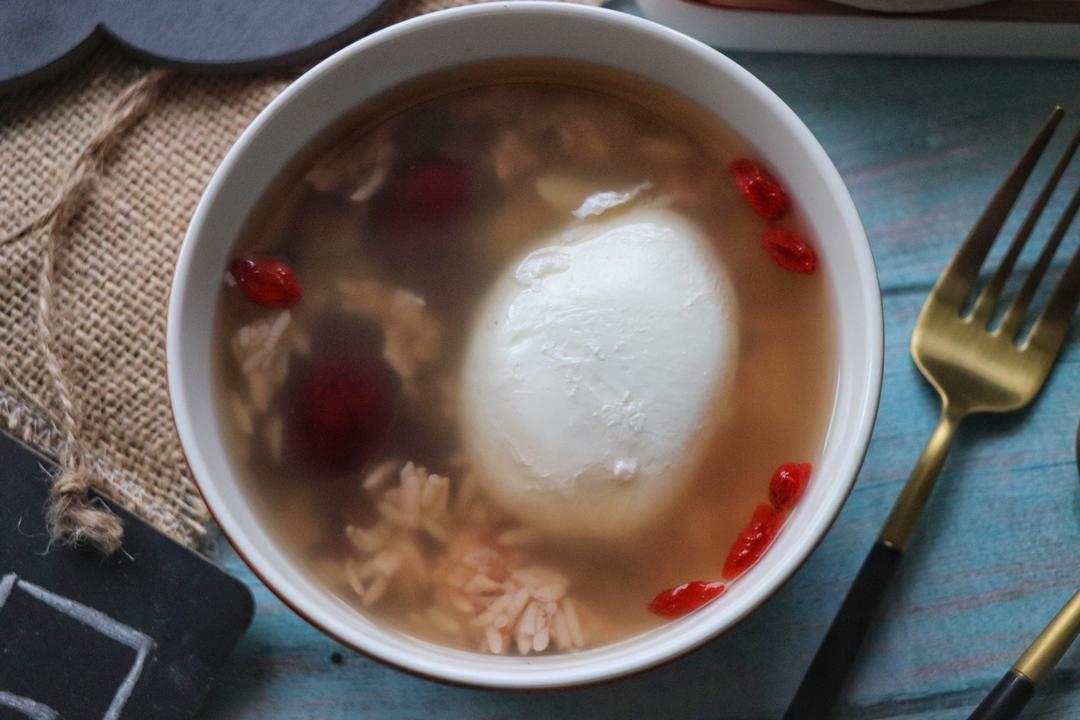 红豆酒酿蛋