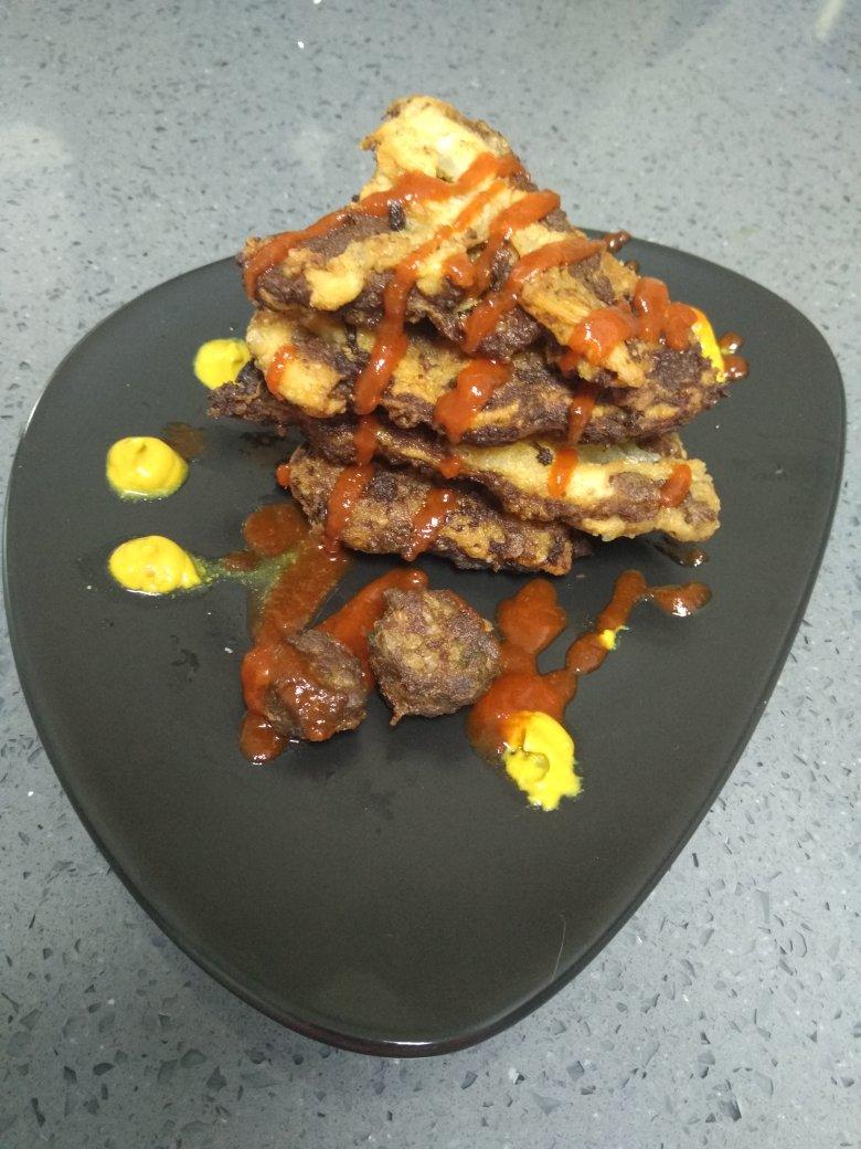 【千层牛肉饼】