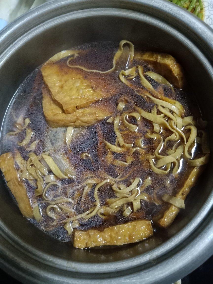 五香卤豆腐干